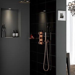 Robinets Baignoire et douche - O - Mitigeur de douche thermostatique mural