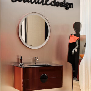 Meuble vasque Lune Pierre Cardin